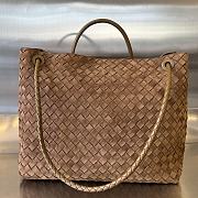 Bottega Veneta Andiamo Large Brown Suade Size 45 x 22 x 34 cm - 2