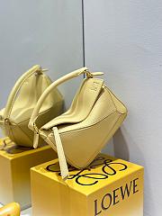 Loewe Mini Puzzle Geometric Bag Yellow Size 18 x 7.5 x 12 cm - 4