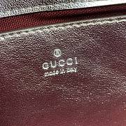 Gucci GG Marmont Mini Shoulder Bag Silver Size 22 x 13 x 6 cm - 4