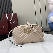 Gucci GG Marmont Small Light Pink Shoulder Bag Size 24 x 13 x 7 cm - 1