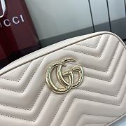 Gucci GG Marmont Small Light Pink Shoulder Bag Size 24 x 13 x 7 cm - 4