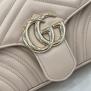 Gucci GG Marmont Small Shoulder Bag Light Pink Size 26 x 15 x 7 cm - 2