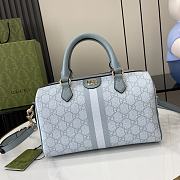 Gucci Ophidia Mini Top Handle Bag In Dusty Blue Size 17.5 x 26.5 x 14 cm - 1