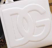 Dolce & Gabbana DG Logo Bag Mini Tote White Bag Size 16.5 × 17.5 × 8 cm - 5