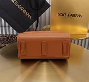 Dolce & Gabbana DG Logo Bag Mini Tote Brown Bag Size 16.5 × 17.5 × 8 cm - 6