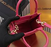 Dolce & Gabbana DG Logo Bag Mini Tote Pink Bag Size 16.5 × 17.5 × 8 cm - 5