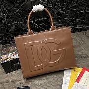 Dolce & Gabbana Brown Tote Bag Size 36 x 28.5 x 13 cm - 1