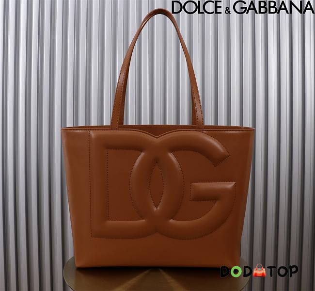 Dolce & Gabbana Sling Tote Brown Bag Size 30 x 35 x 14 cm - 1