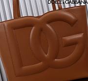 Dolce & Gabbana Sling Tote Brown Bag Size 30 x 35 x 14 cm - 6