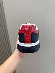 Gucci Ace Woven Couple Sneakers Black - 3