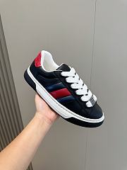 Gucci Ace Woven Couple Sneakers Black - 2