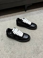 Chanel Men's Black/White Sneaker - 5