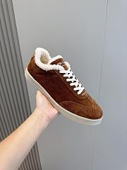 Prada Men Suede Sneakers Brown - 6