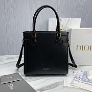 Dior Top Handle Black Bag Size 28 x 30 x 18 cm - 4