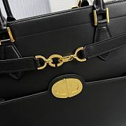 Dior Top Handle Black Bag Size 28 x 30 x 18 cm - 3