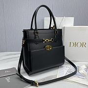 Dior Top Handle Black Bag Size 28 x 30 x 18 cm - 2