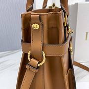 Dior Top Handle Brown Bag Size 28 x 30 x 18 cm - 6