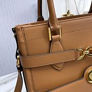 Dior Top Handle Brown Bag Size 28 x 30 x 18 cm - 4