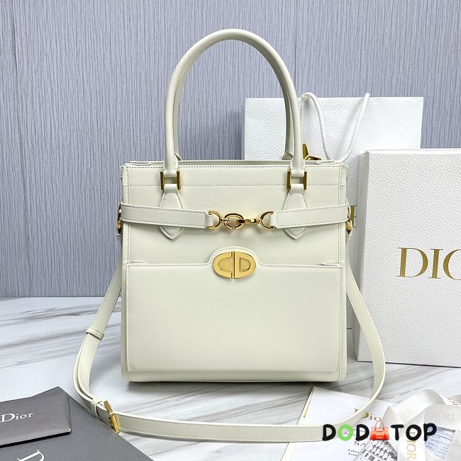 Dior Top Handle White Bag Size 28 x 30 x 18 cm - 1