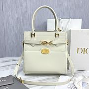 Dior Top Handle White Bag Size 28 x 30 x 18 cm - 1