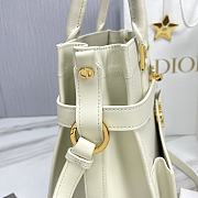 Dior Top Handle White Bag Size 28 x 30 x 18 cm - 6