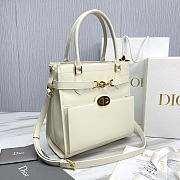 Dior Top Handle White Bag Size 28 x 30 x 18 cm - 4