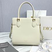 Dior Top Handle White Bag Size 28 x 30 x 18 cm - 3