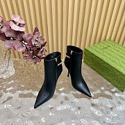 Gucci High Heel Ankle Boots Black 10.5 cm - 4