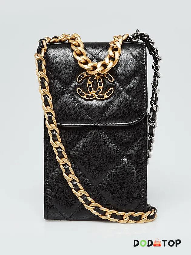 Fancybags CHANEL 19 Phone Holder with Chain - 1