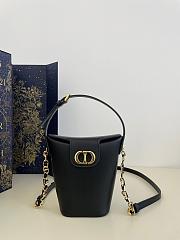 Dior Amber Mini Bucket Bag Black Size 17 cm - 1