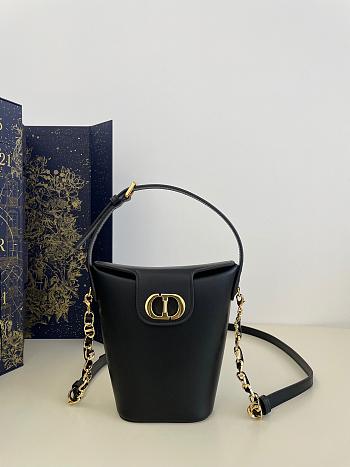 Dior Amber Mini Bucket Bag Black Size 17 cm