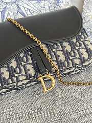 Dior Saddle Wallet On Chain Bag Size 21.5 x 12.5 x 3.7 cm - 4