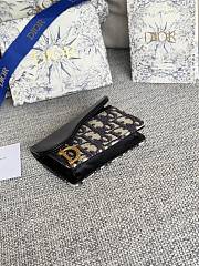 Dior Saddle Small Card Holder Size 10.5 x 7 cm - 4