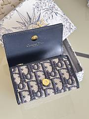 Dior Caro Card Holder Size 11 x 7.5 x 2.5 cm - 2