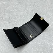 Miu Miu Tri-Fold Wallet Black Size 10 × 25 cm - 2