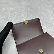 Miu Miu Tri-Fold Wallet Brown Size 10 × 25 cm - 6