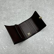 Miu Miu Tri-Fold Wallet Brown Size 10 × 25 cm - 3