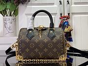 Louis Vuitton Speedy 20 Handbag M13146 Black Size 20 x 14 cm - 1