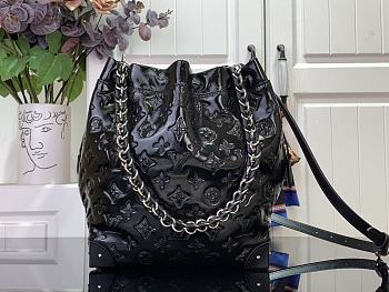 Louis Vuitton Noé Trunk Small Handbag M13484 Black Size 27 x 8 x 23 cm