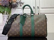 Louis Vuitton Keepall Bandoulière 35 Handbag M12765 Green Size 21 x 16 x 34 cm - 1