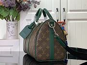 Louis Vuitton Keepall Bandoulière 35 Handbag M12765 Green Size 21 x 16 x 34 cm - 5