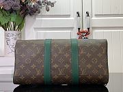 Louis Vuitton Keepall Bandoulière 35 Handbag M12765 Green Size 21 x 16 x 34 cm - 3