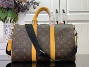 Louis Vuitton Keepall Bandoulière 35 Handbag M12765 Yellow Size 21 x 16 x 34 cm - 4