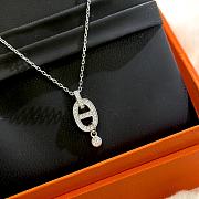 Hermès Farandole Silvery Necklace - 1