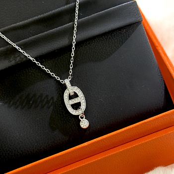 Hermès Farandole Silvery Necklace