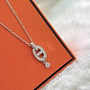 Hermès Farandole Silvery Necklace - 3