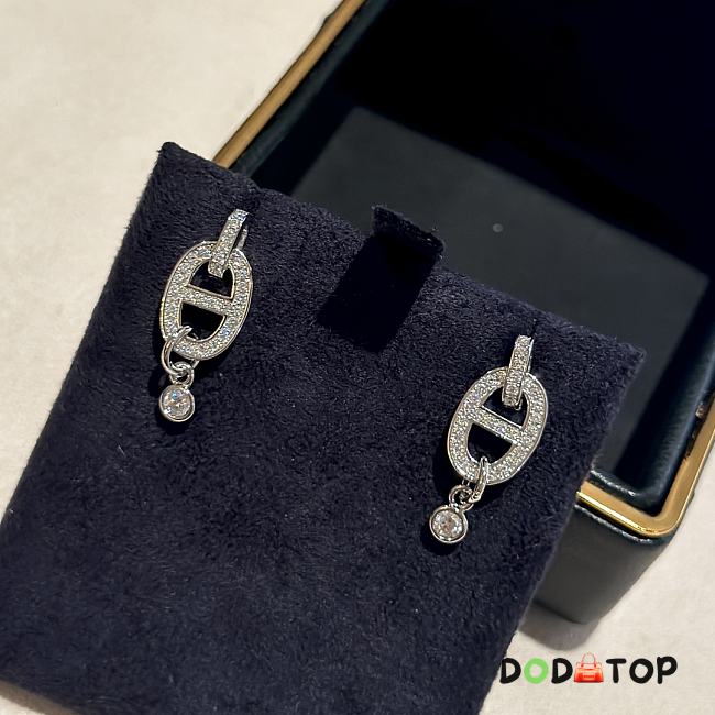 Hermes Chaine d'Ancre Enchainee Earrings  - 1