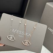 Messika Necklace Silver/Rose Gold - 6