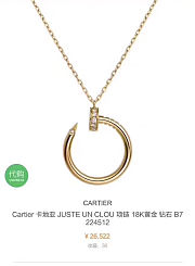 Cartier Juste un Clou Necklace  - 5