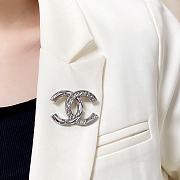 Chanel Brooch Silver/Gold - 5